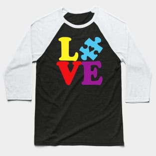 Love Autism Awareness 2021 Baseball T-Shirt